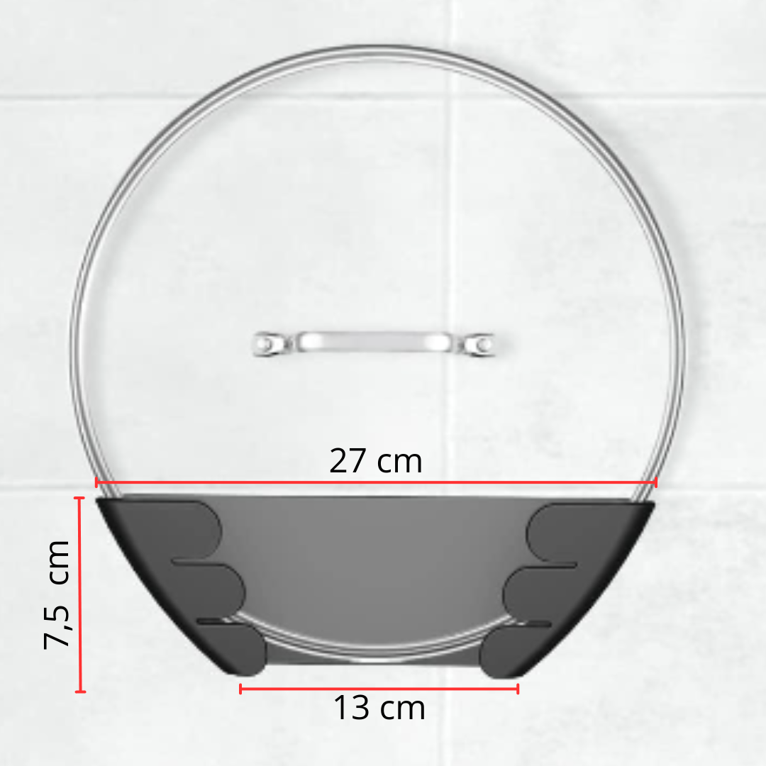 LidRack - Set de 2 Organizadores universales de tapa de olla