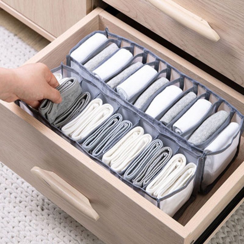 WardrobeOrganizer™ - Set Completo de Organizadores de 6 de Ropa Interior y 6 de Pantalones