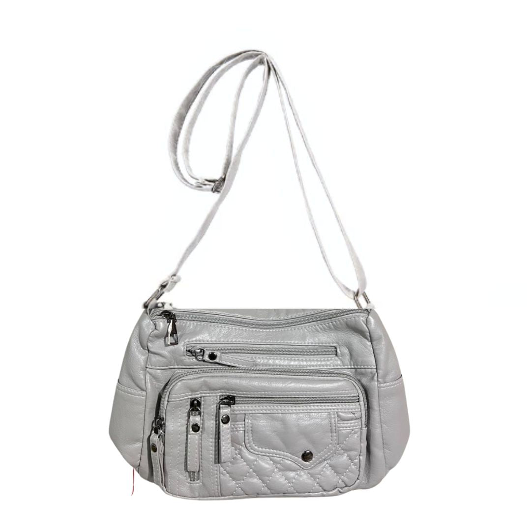 Bolso Daysi™ - Bolso de Hombro Cruzado de Cuero Pu conmúltiples compartimientos