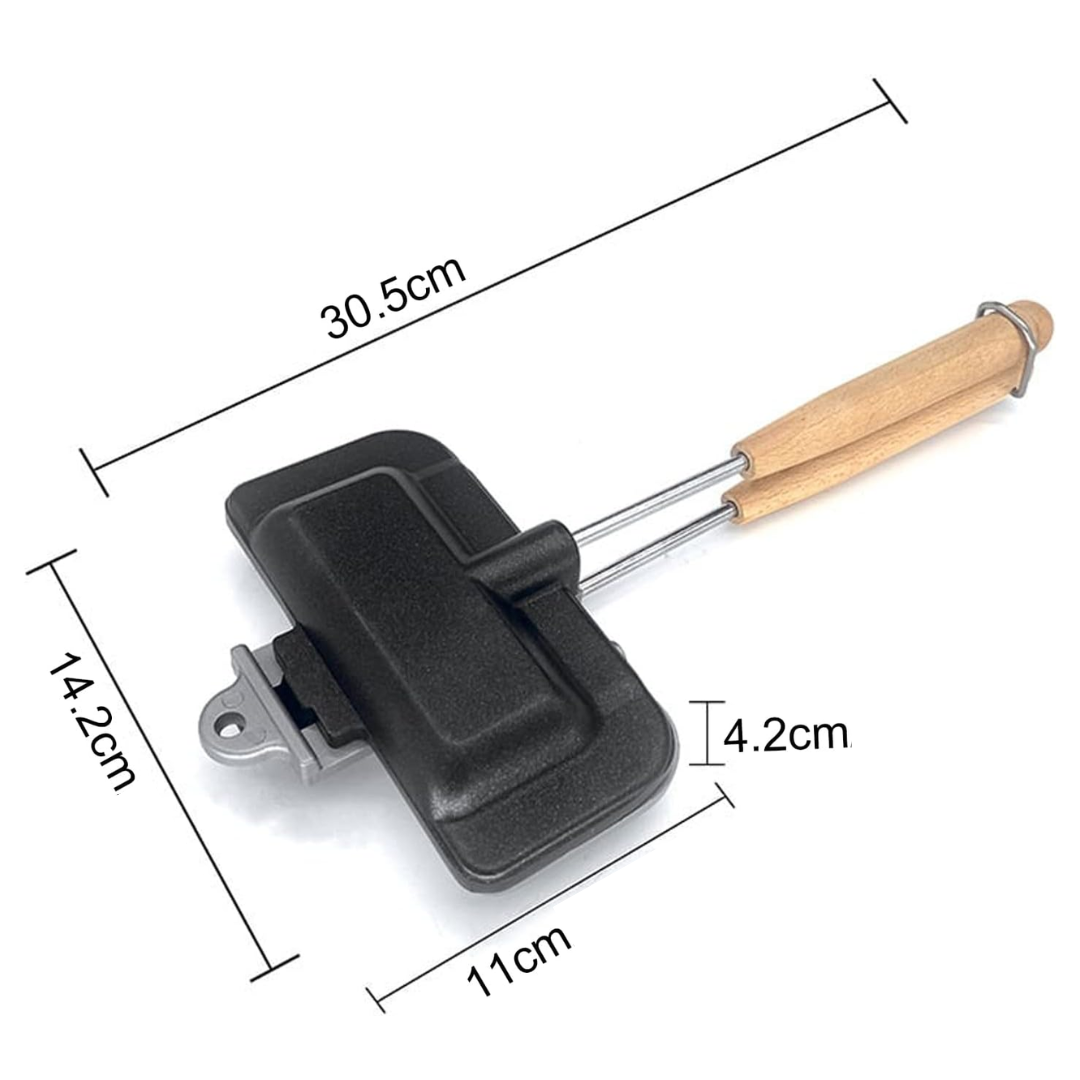 FlipPan - Sartén para Sandwiches de Doble Cara Antiadherente