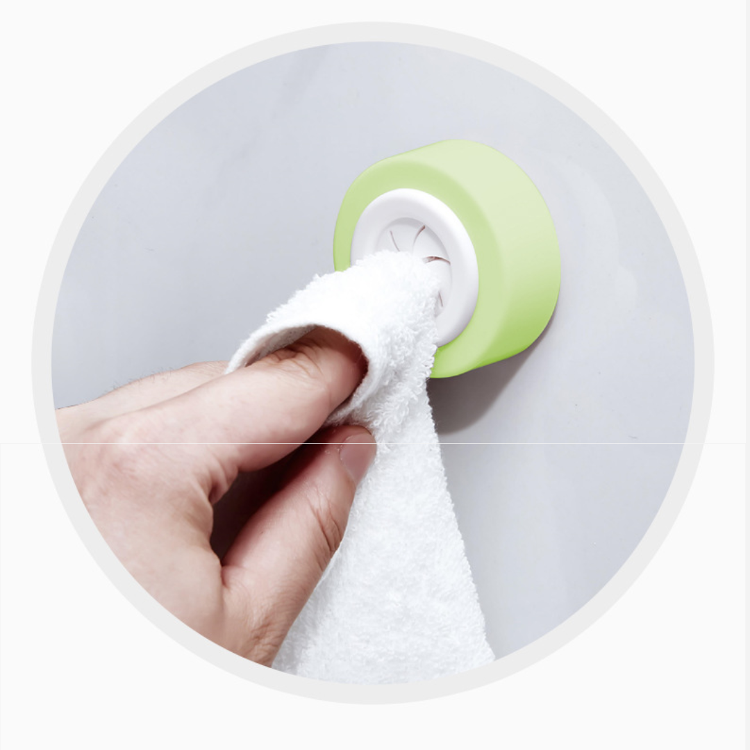 RoundHook - Pack de 4 Colgadores Redondos para Toallas