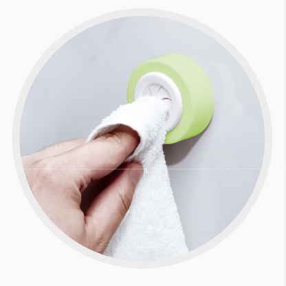 RoundHook - Pack de 4 Colgadores Redondos para Toallas