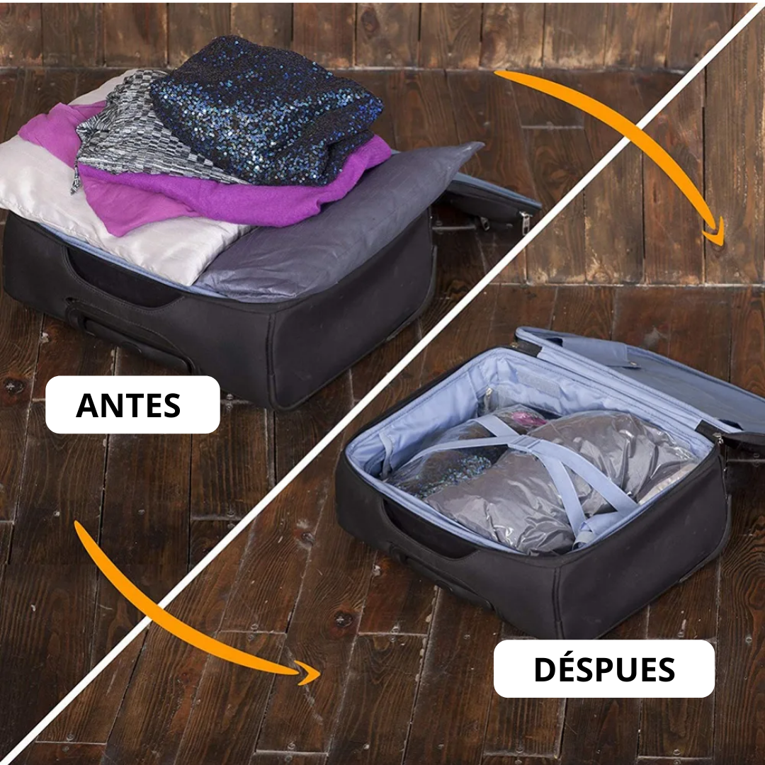 HandRoll - Juego de 3 Bolsas de Almacenamiento al Vacío Manual