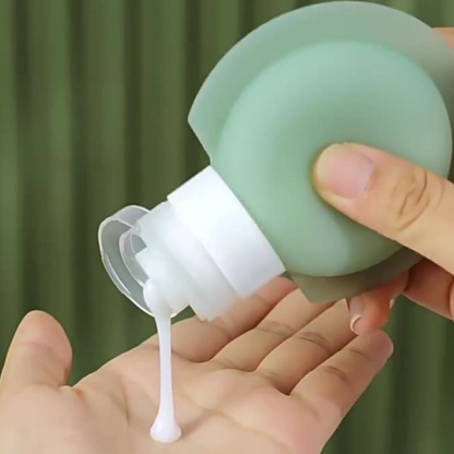 SilkyGo™ - Set de 3 Envases de Silicona para Productos de Cuidado Personal