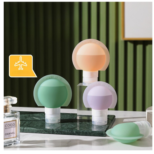 SilkyGo™ - Set de 3 Envases de Silicona para Productos de Cuidado Personal