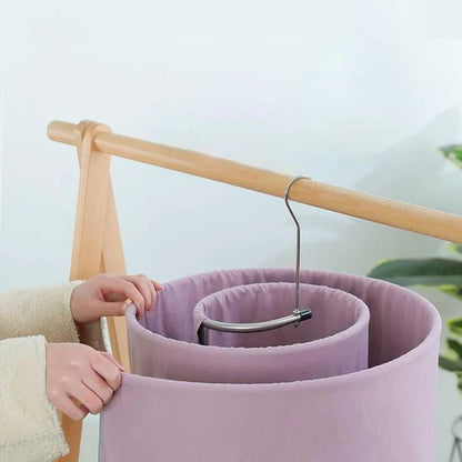 SpiralDry™ - Pack de 2 Tendederos de Sábanas en Espiral de Acero Inoxidable para Ropa de Cama y Mantas para un Secado Uniforme