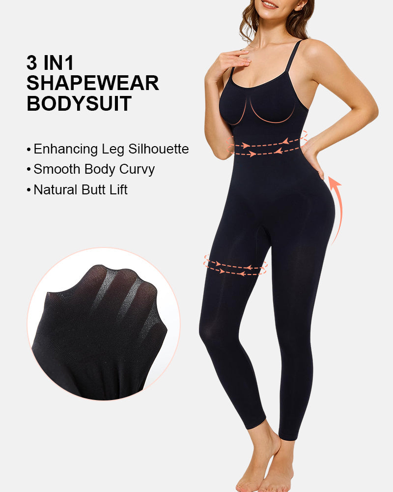 Seamless Full Body Compression Bodysuit