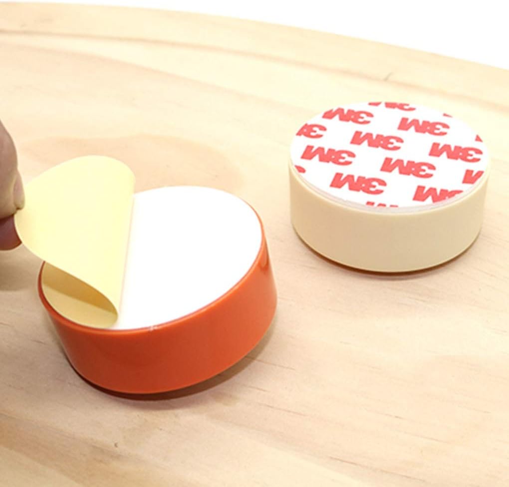 RoundHook - Pack de 4 Colgadores Redondos para Toallas