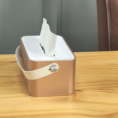 TissueStash™ - Caja Portátil de Pañuelos Ligero y Original para Oficina y Hogar