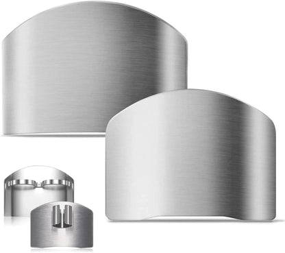 Pack de 2 Protectores de dedos para cortar verduras