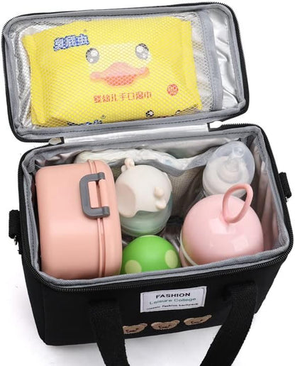 TeddyLunch - Lonchera Térmica de Ositos para Comidas Cálidas