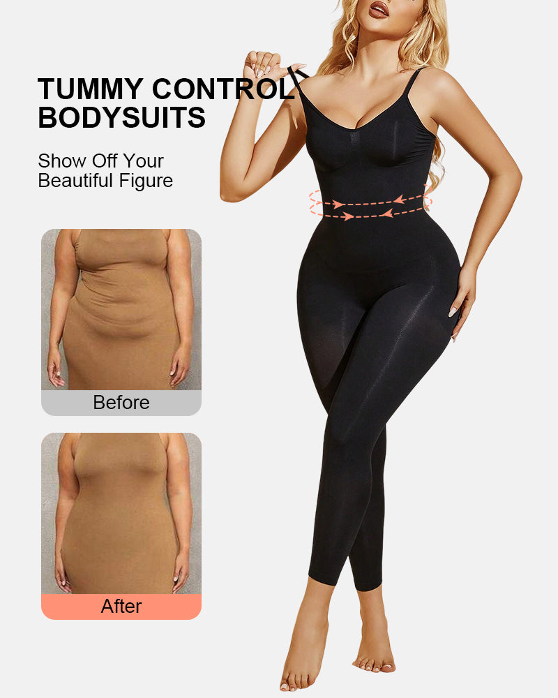 Seamless Full Body Compression Bodysuit