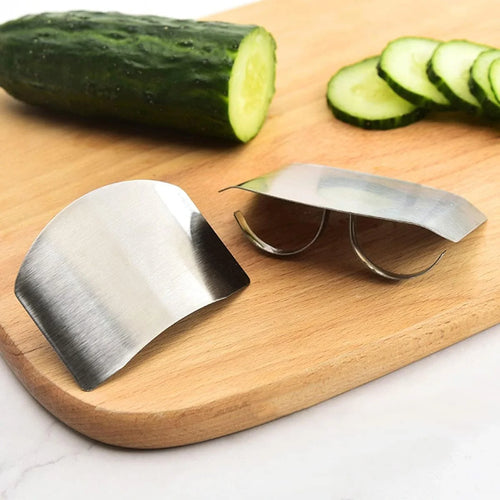 Pack de 2 Protectores de dedos para cortar verduras