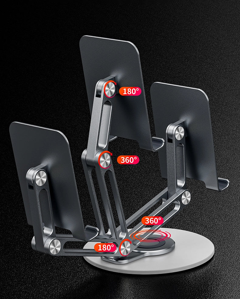 AlumiStand™ - Soporte Giratorio de Aleación de Aluminio para Teléfono Móvil y Tablet