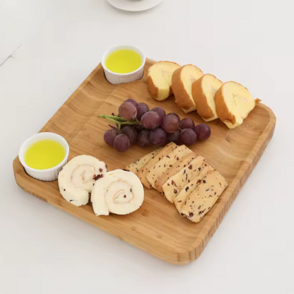 Bamboo Cheese Board™ - Set Premium de Tablas de Queso de Bambú con Accesorios