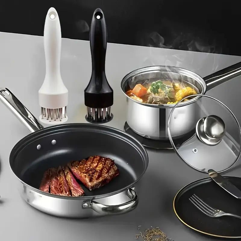 Ablandador de Carne Premium MolisChef 2x1 + Gratis Guía exclusiva de chefs: 50 recetas para carnes perfectas 🎁