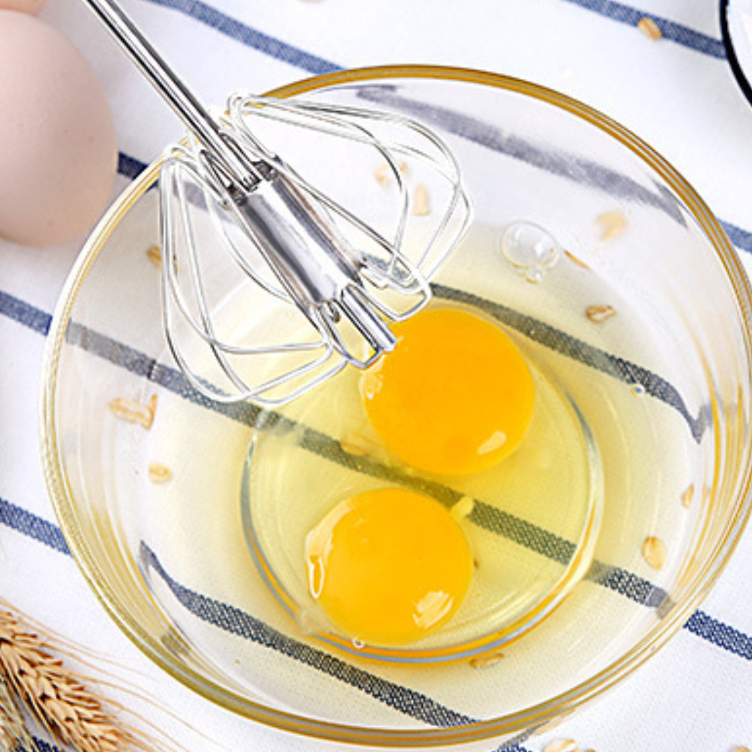 EggMixer - Pack de 2 Batidores de Huevos de Mano