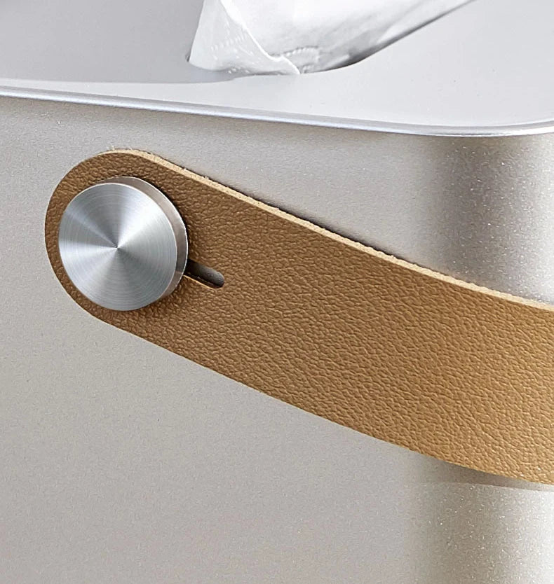 TissueStash™ - Caja Portátil de Pañuelos Ligero y Original para Oficina y Hogar