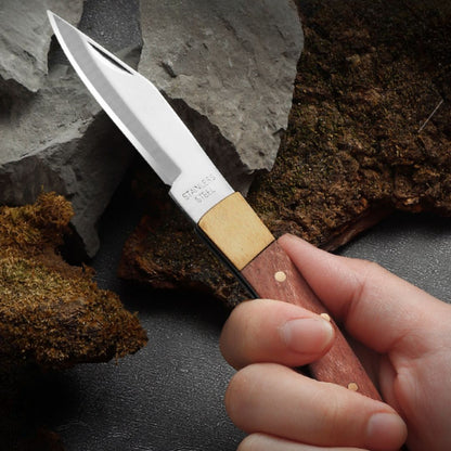 Kamisori™ - Cuchillo plegable portátil para camping