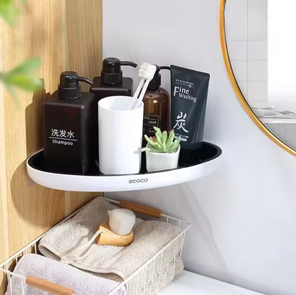 EcoCorner - Estante esquinero para baño con sistema de drenaje