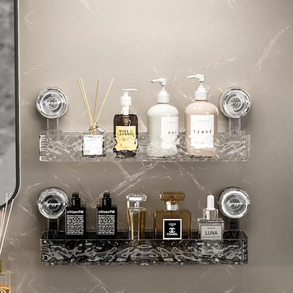 InvisibleRack™ - Estante Minimalista de baño resistente con sistema de drenaje