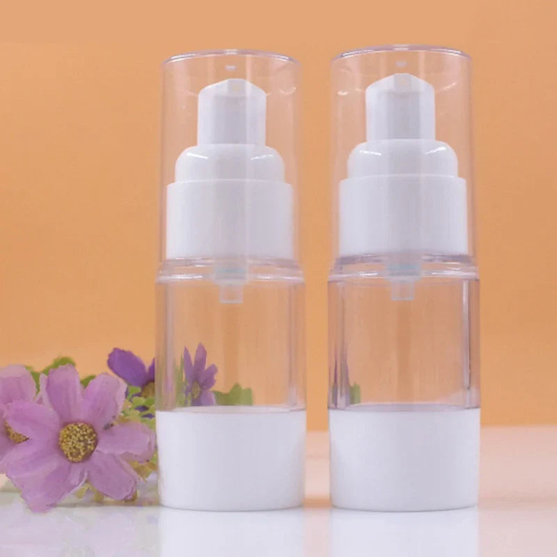 CosmoAir™ - Set de 2 Envases Sin Aire para Loción para Viaje