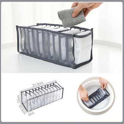 WardrobeOrganizer™  - Set Completo de Organizadores de 6 de Ropa Interior y 6 de Pantalones