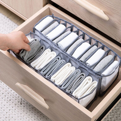 WardrobeOrganizer™  - Set Completo de Organizadores de 6 de Ropa Interior y 6 de Pantalones
