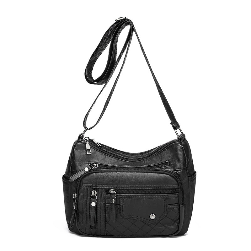 Bolso Daysi™ - Bolso de Hombro Cruzado de Cuero Pu conmúltiples compartimientos