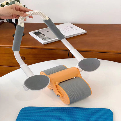 AbsRoller™ - Rueda Abdominal con Rebote Automático y Soporte para Codo
