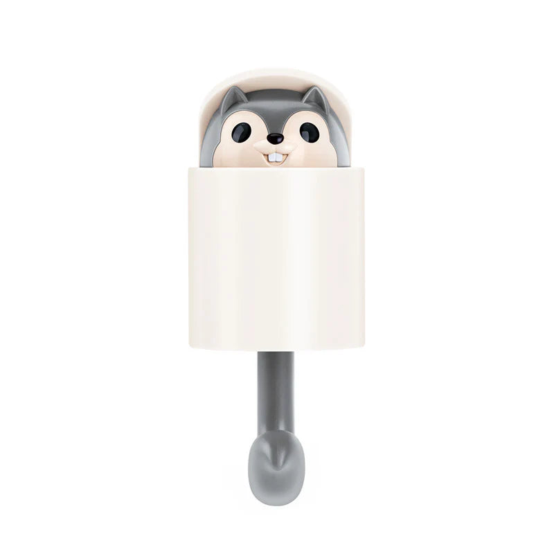 Colgador de Llaves y Accesorios con forma de Ardilla