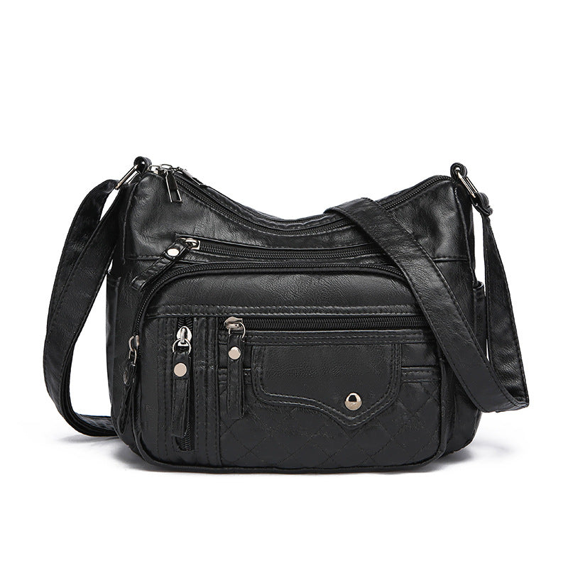 Bolso Daysi™ - Bolso de Hombro Cruzado de Cuero Pu conmúltiples compartimientos