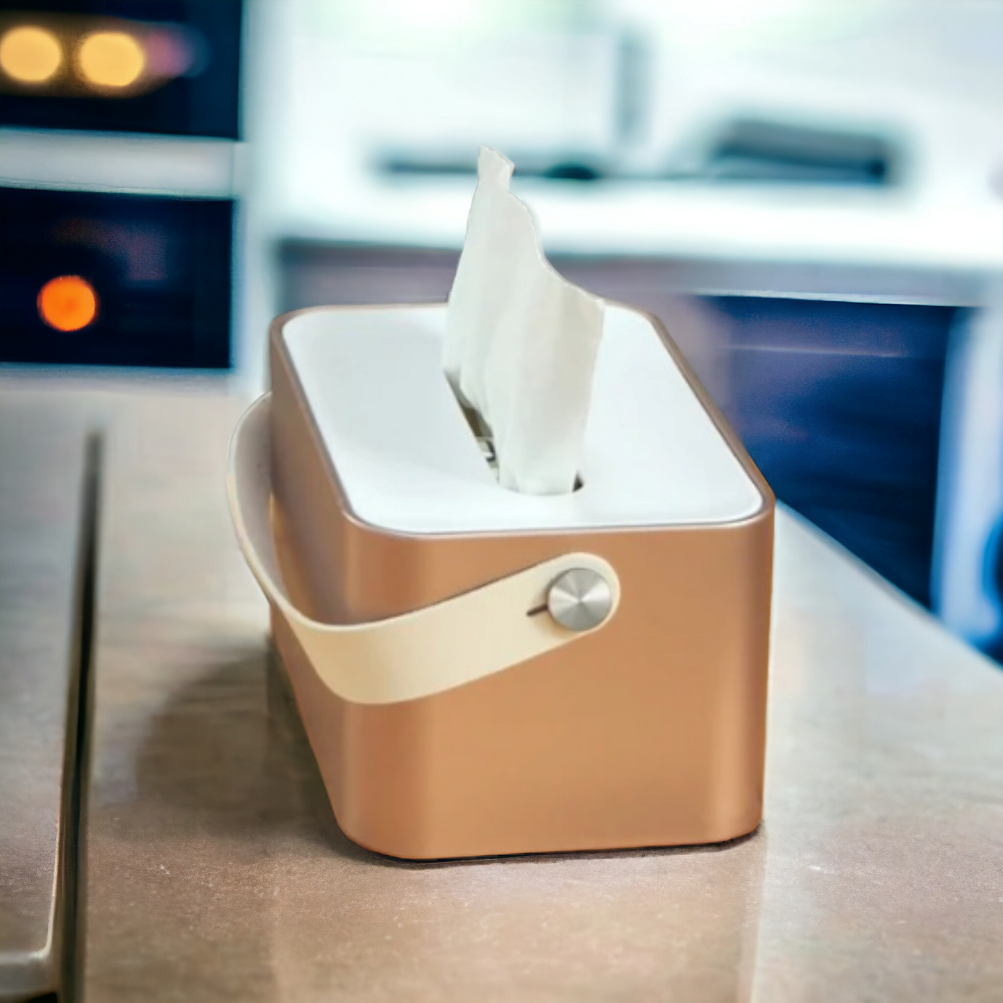 TissueStash™ - Caja Portátil de Pañuelos Ligero y Original para Oficina y Hogar