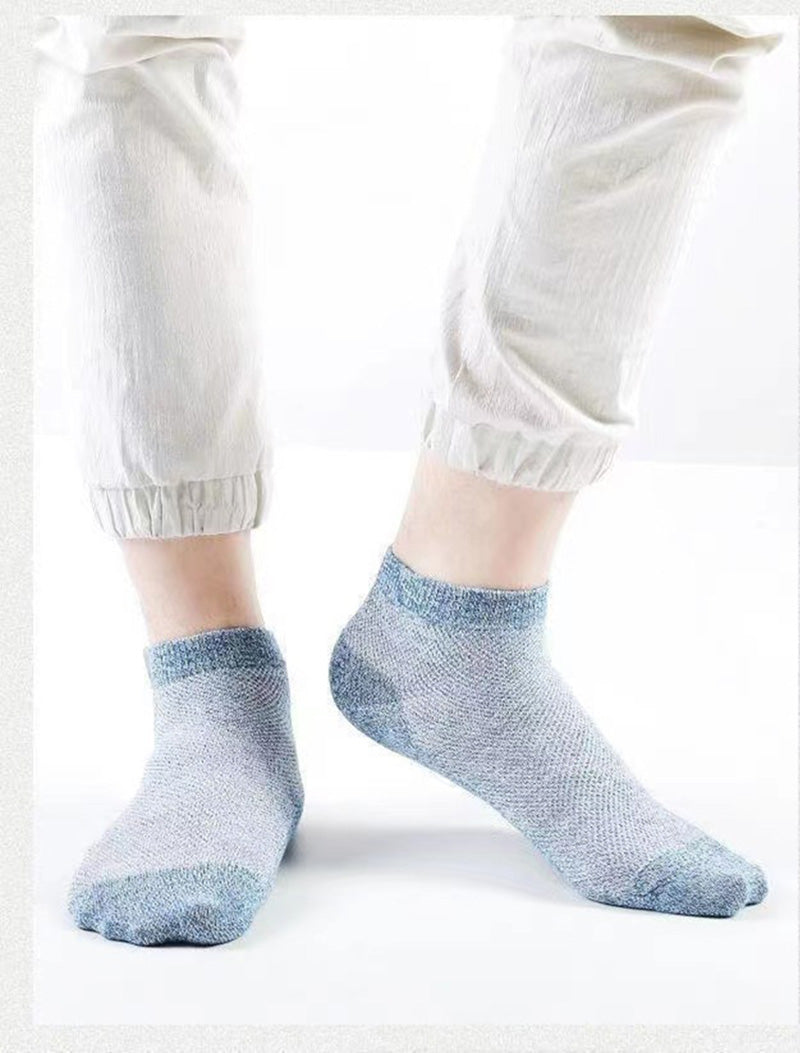 Pack de 10 Pares de Calcetines Hercules Desodorantes Antibacterianos Transpirables