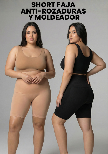 SHORT FAJA MODELADOR ANTI-ROZADURAS