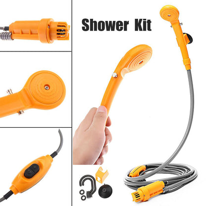 ExpressWash™ - Set de Ducha para  exteriores y automóviles en Celeste