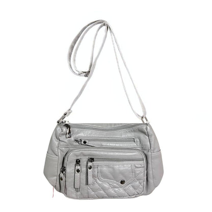 Bolso Daysi™ - Bolso de Hombro Cruzado de Cuero Pu conmúltiples compartimientos