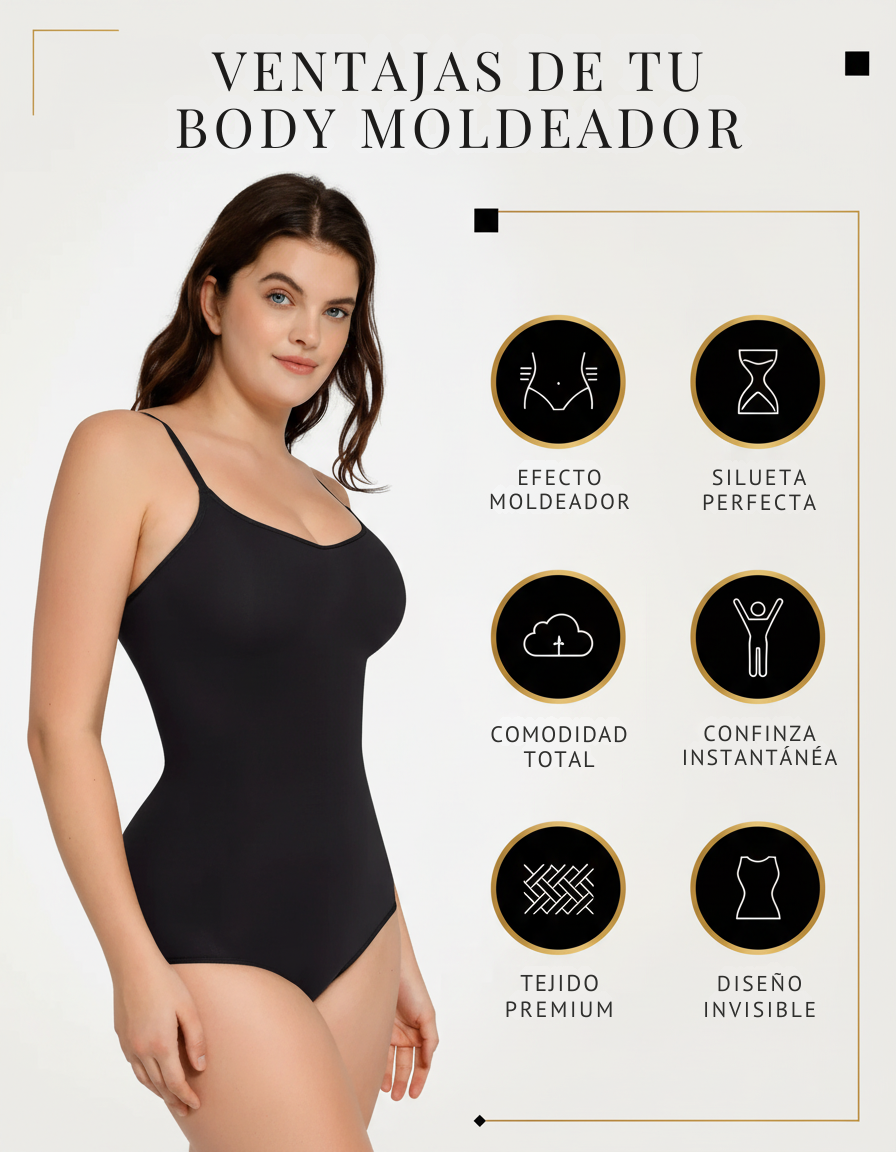 Body moldeador Glowvi Classic - Moldea cintura y glúteos